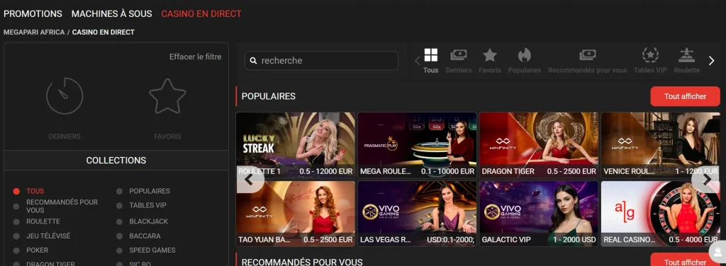 Casino en direct