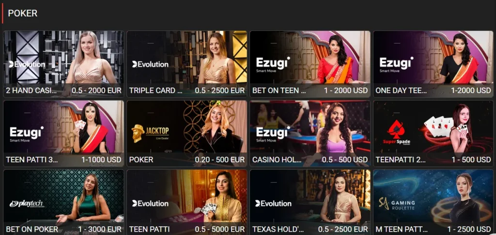 Poker en ligne